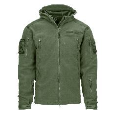 101Inc - Heavy Duty Combat Fleece Capuchon Groen